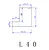 New Arrival Enda PVC L40 Louver Profiles, Custom Bulk Supply